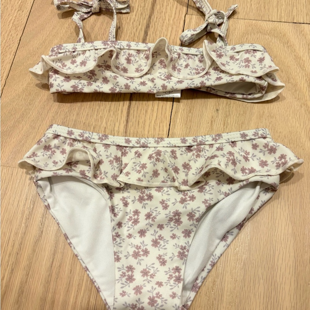 Jamie Kay 1yr Floral Ruffle Bikini Set
